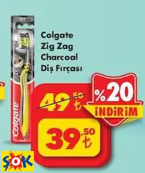 COLGATE ZİG ZOG CHARCOAL DİŞ FIRÇASI